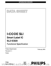 SL2ICS2001DW datasheet pdf NXP Semiconductors