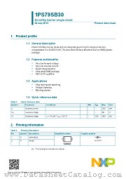 1PS79SB30 datasheet pdf NXP Semiconductors