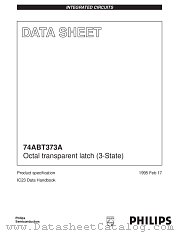 74ABT373AD datasheet pdf NXP Semiconductors