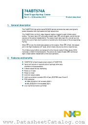 74ABT574AN datasheet pdf NXP Semiconductors
