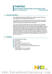 74ABT623DB datasheet pdf NXP Semiconductors