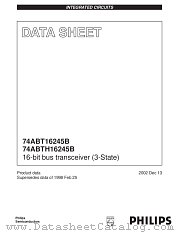 74ABT16245BDGG datasheet pdf NXP Semiconductors