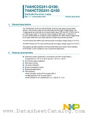 74AHCT2G241DC-Q100 datasheet pdf NXP Semiconductors