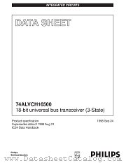 74ALVCH16500DGG datasheet pdf NXP Semiconductors