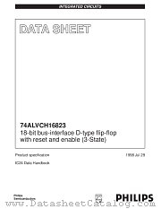 74ALVCH16823DL datasheet pdf NXP Semiconductors