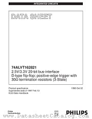 74ALVT162821DGG datasheet pdf NXP Semiconductors