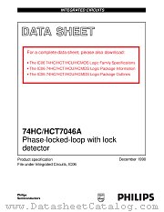 74HCT7046AN datasheet pdf NXP Semiconductors