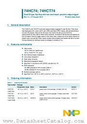 74HC74DB datasheet pdf NXP Semiconductors