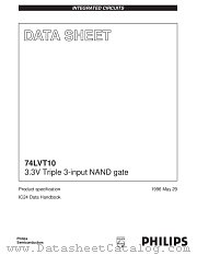 74LVT10PW datasheet pdf NXP Semiconductors
