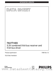 74LVT1403DR datasheet pdf NXP Semiconductors