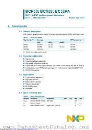 BC53-10PA datasheet pdf NXP Semiconductors