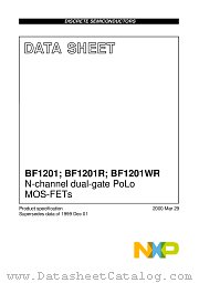 BF1201WR datasheet pdf NXP Semiconductors