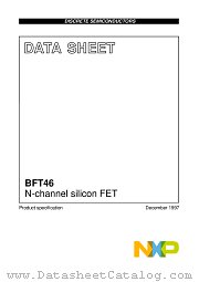 BFT46 datasheet pdf NXP Semiconductors