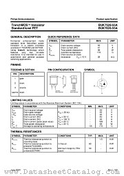 BUK7628-55A datasheet pdf NXP Semiconductors