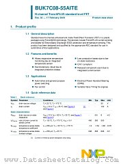 BUK7C08-55AITE datasheet pdf NXP Semiconductors