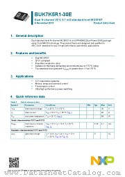 BUK7K5R1-30E datasheet pdf NXP Semiconductors