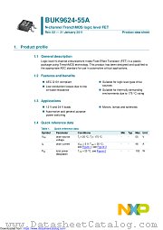 BUK9624-55A datasheet pdf NXP Semiconductors