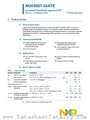BUK9907-55ATE datasheet pdf NXP Semiconductors