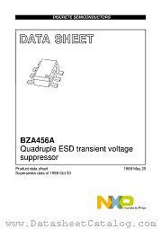 BZA456A datasheet pdf NXP Semiconductors