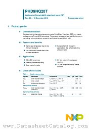 PHD9NQ20T datasheet pdf NXP Semiconductors