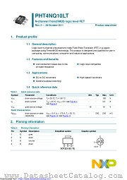 PHT4NQ10LT datasheet pdf NXP Semiconductors