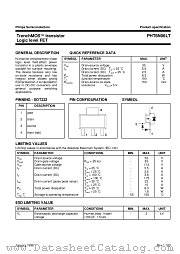 PHT6N06LT datasheet pdf NXP Semiconductors