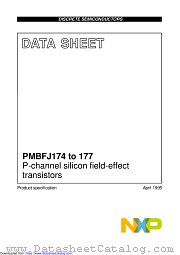PMBFJ176 datasheet pdf NXP Semiconductors