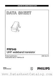 PRF949 datasheet pdf NXP Semiconductors