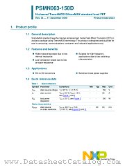 PSMN063-150D datasheet pdf NXP Semiconductors