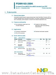 PSMN165-200K datasheet pdf NXP Semiconductors