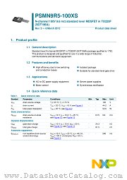 PSMN9R5-100XS datasheet pdf NXP Semiconductors