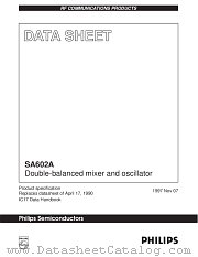 SA602AD datasheet pdf NXP Semiconductors