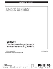 SC28C94A1A datasheet pdf NXP Semiconductors