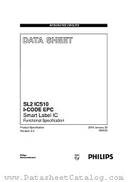 SL2ICS1001DW datasheet pdf NXP Semiconductors