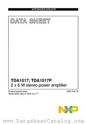 TDA1517 datasheet pdf NXP Semiconductors