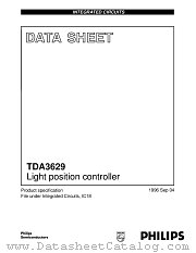 TDA3629 datasheet pdf NXP Semiconductors