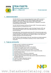 TEA1732CTS datasheet pdf NXP Semiconductors