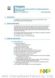 TFA9879HN datasheet pdf NXP Semiconductors