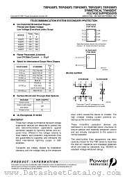 TISP4260F3 datasheet pdf Power Innovations