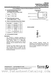TISP4180 datasheet pdf Power Innovations