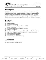 PT2255A datasheet pdf Princeton Technology Corporation