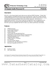 PT2313L datasheet pdf Princeton Technology Corporation