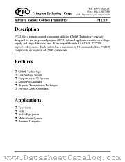 PT2210 datasheet pdf Princeton Technology Corporation