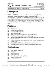 PT2462 datasheet pdf Princeton Technology Corporation