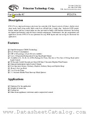 PT2127A datasheet pdf Princeton Technology Corporation