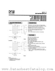 GMA2475C datasheet pdf QT Optoelectronics
