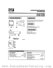 H11AA2 datasheet pdf QT Optoelectronics