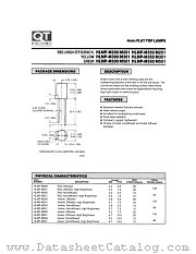 HLMP-M250 datasheet pdf QT Optoelectronics