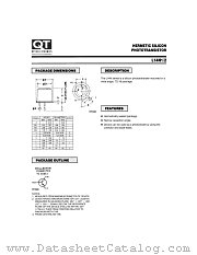 L14N1 datasheet pdf QT Optoelectronics