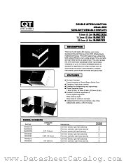 MAN6280 datasheet pdf QT Optoelectronics